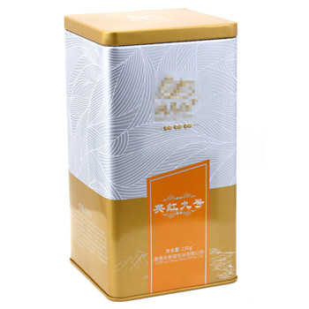 英紅九號茶葉包裝鐵盒_正方形茶葉盒鐵盒定製